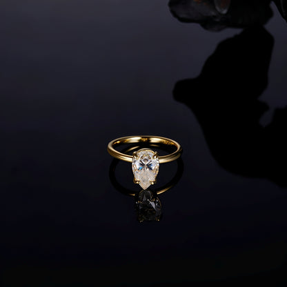 Miley – Anillo Solitario de Moissanita