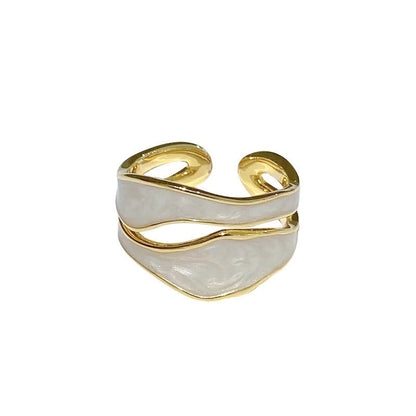 Bria – Anillo Vintage en Oro Blanco