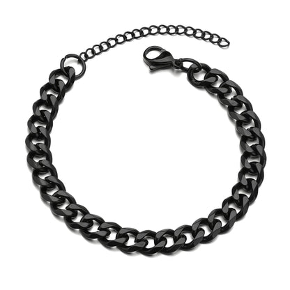 Dennis – Pulsera Cadena Cubana Elegante