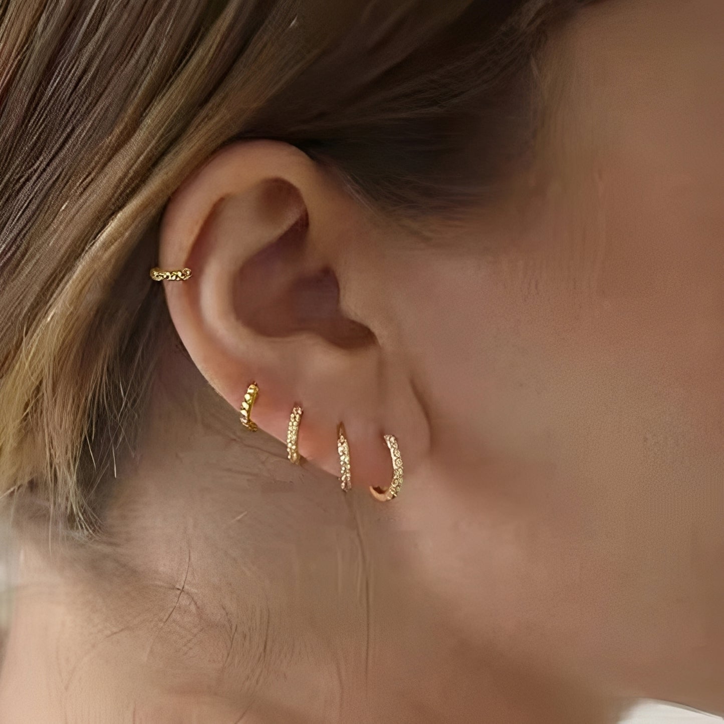 Beatrice – Pendientes Clip con Zirconia Elegantes