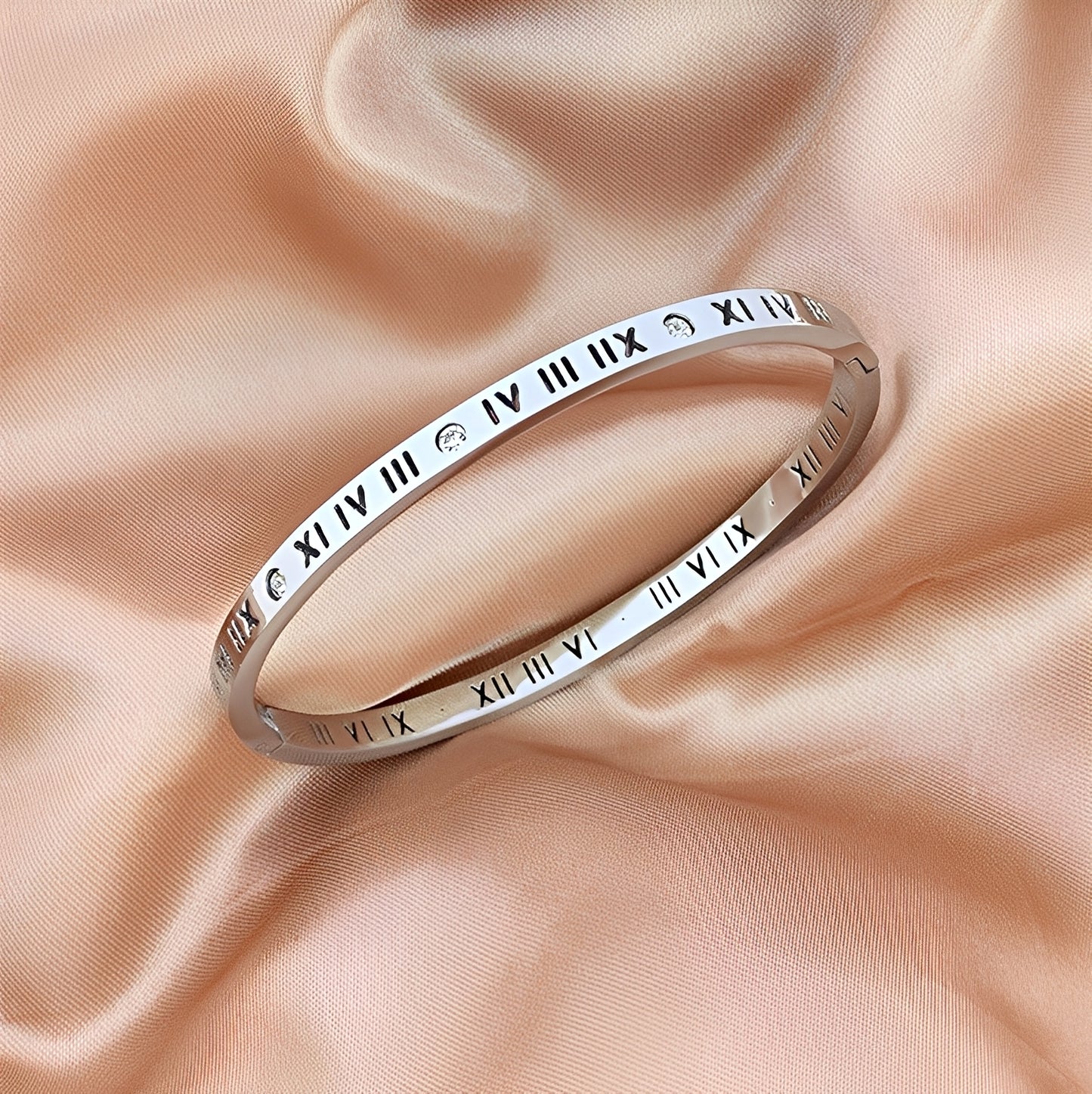 Maximus – Pulsera de Titanio con Números Romanos