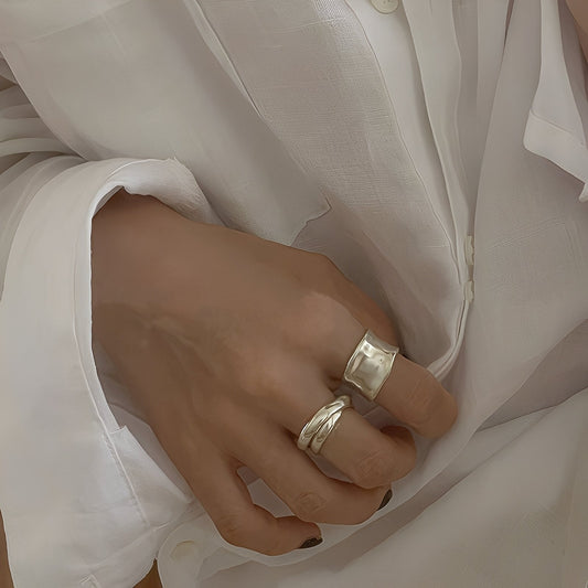 Juliette – Anillo Bohemio en Oro y Plata