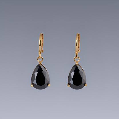Nori – Pendientes Elegantes Piedra & Oro