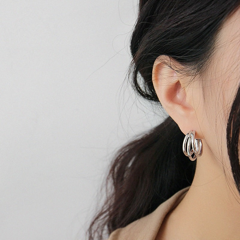 Koleen – Pendientes Aro Circular Elegantes