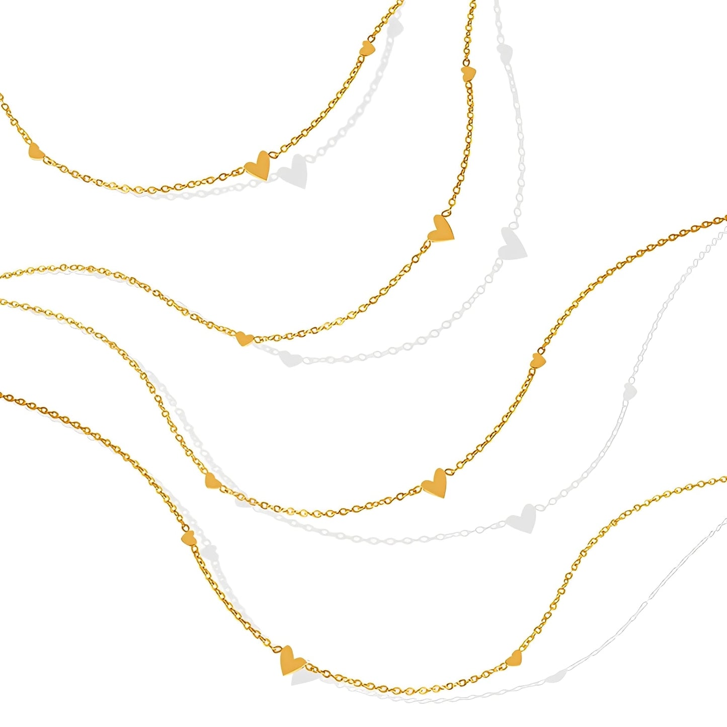 Adele – Collar Corazón Elegante y Moderno