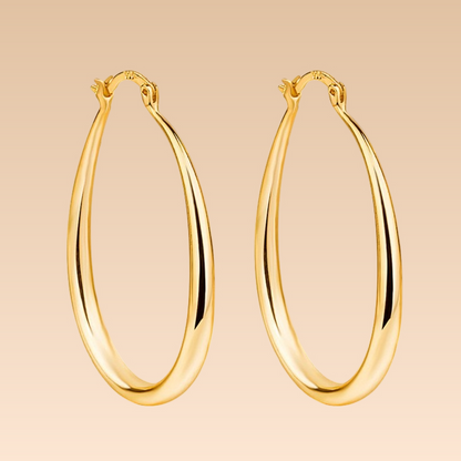 Claire - Aros Dorados de Estilo Vintage