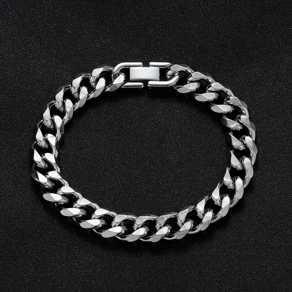 Arlen – Pulsera Acero Pulido Minimalista