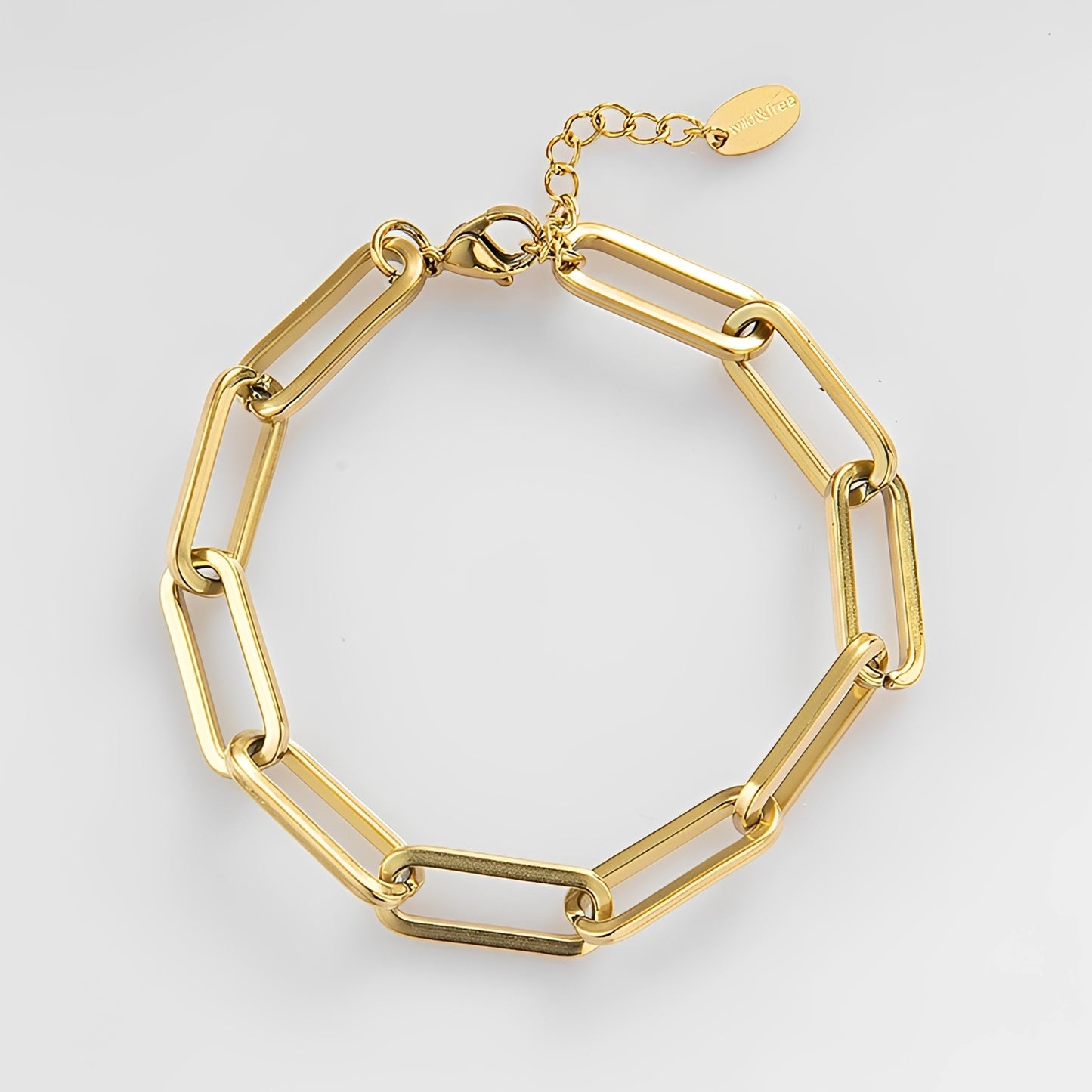 Leona – Pulsera Cadena con Cierre Elegante