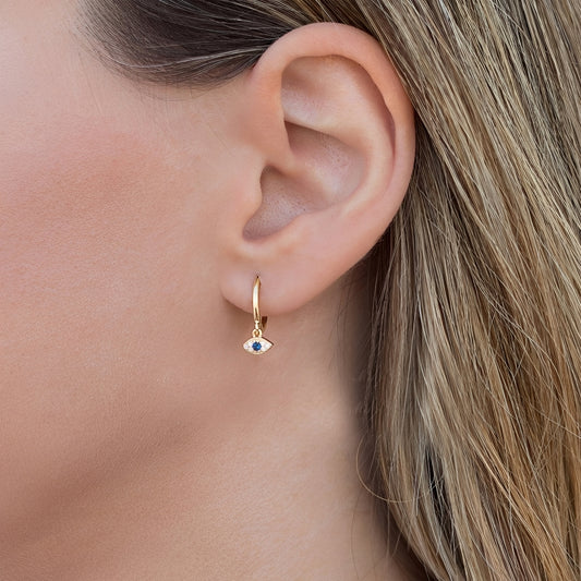 Lara – Pendientes Ojo Turco Chic