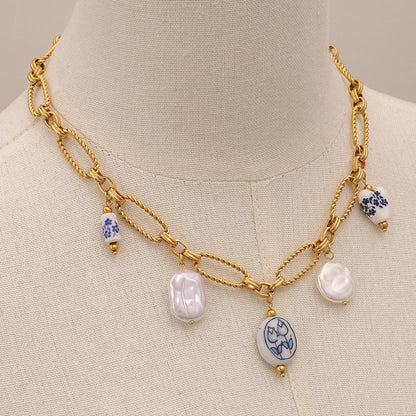 Heather – Collar Perla de Agua Dulce Elegante