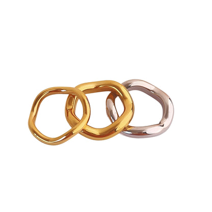 Lorena – Anillo Onda Curvada Elegante