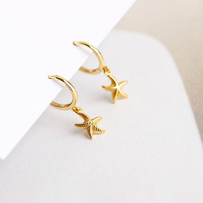 Lella – Pendientes Estrella de Mar Tropical