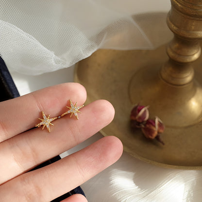 Lena – Pendientes Estrella Delicados