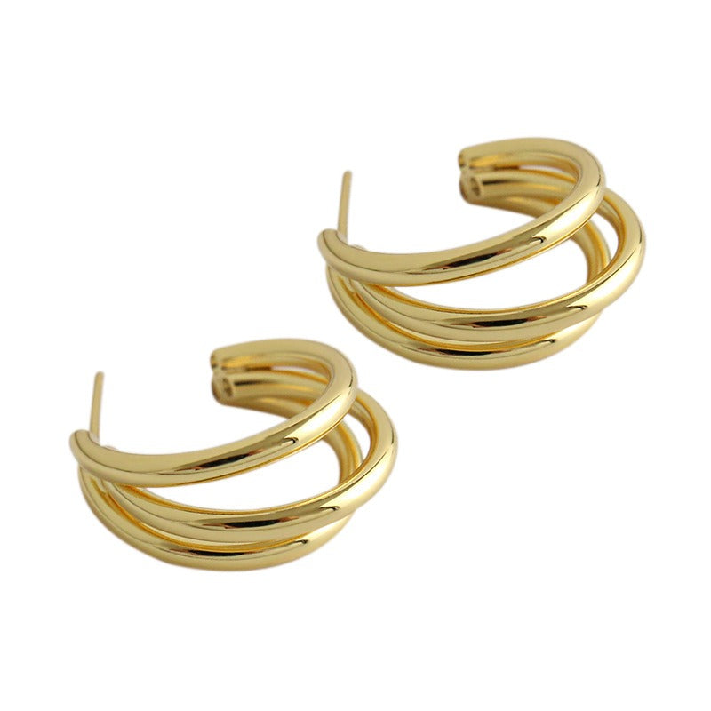 Koleen – Pendientes Aro Circular Elegantes