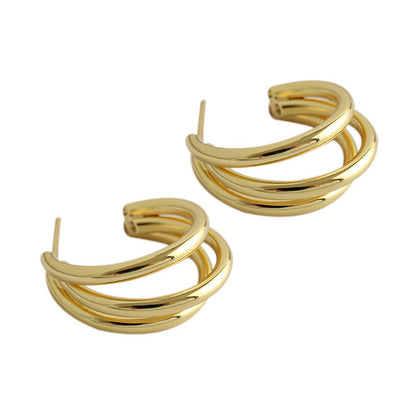 Koleen – Pendientes Aro Circular Elegantes