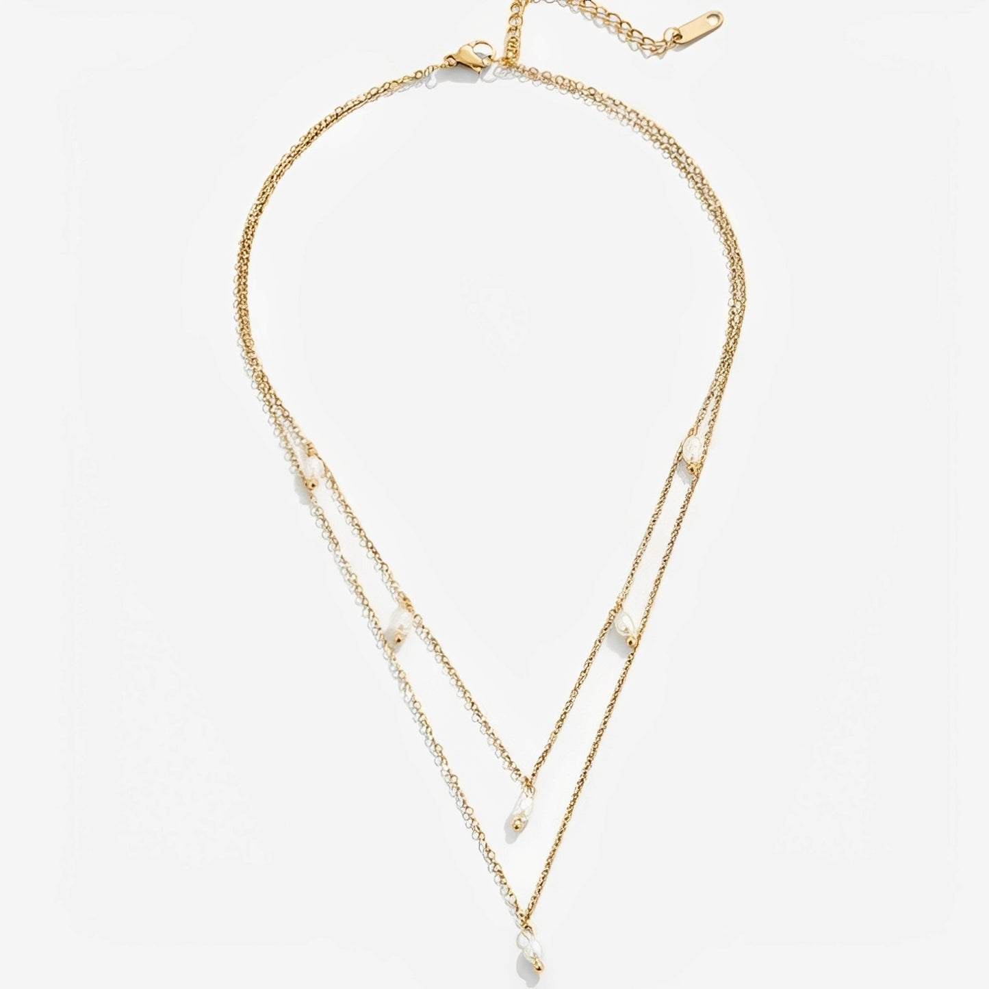 Sophia – Collar Doble Perla