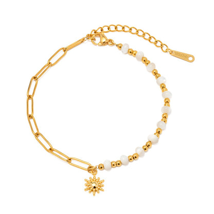 Solara – Pulsera Sueño de Girasol Elegante