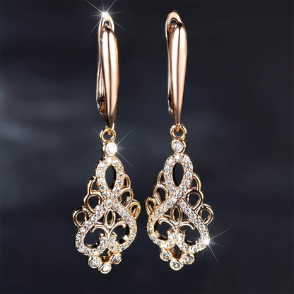 Belen – Boucles Elfo Elegantes en Oro