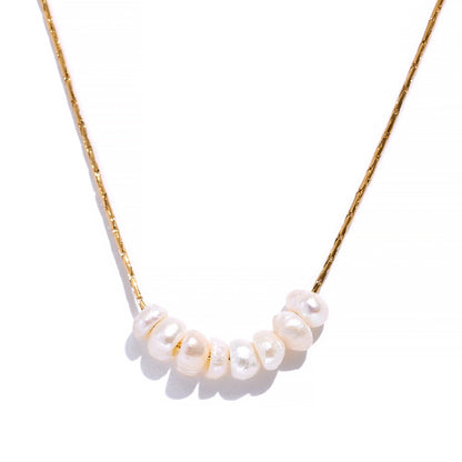 Valerie – Collar de Perlas Clásico y Elegante