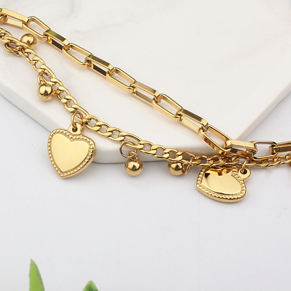 Yuna – Pulsera de Cadena Love Estilo Coreano
