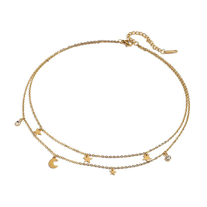 Xyra – Collar Clavícula Minimalista