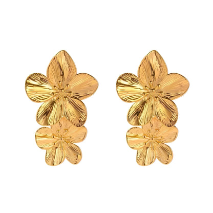 Camilla – Pendientes Pétalos Retro