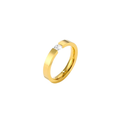 Adriana – Anillo Zirconia Elegante para Pareja