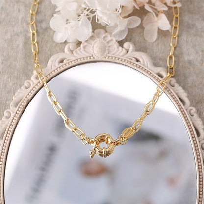 Emman – Collar Círculo con Estilo Elegante y Chic