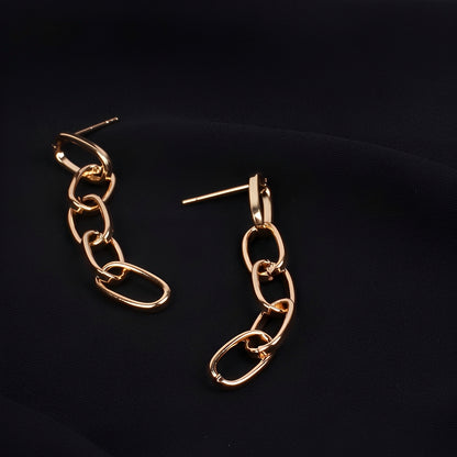 Lucia – Pendientes de Forma de Cadena