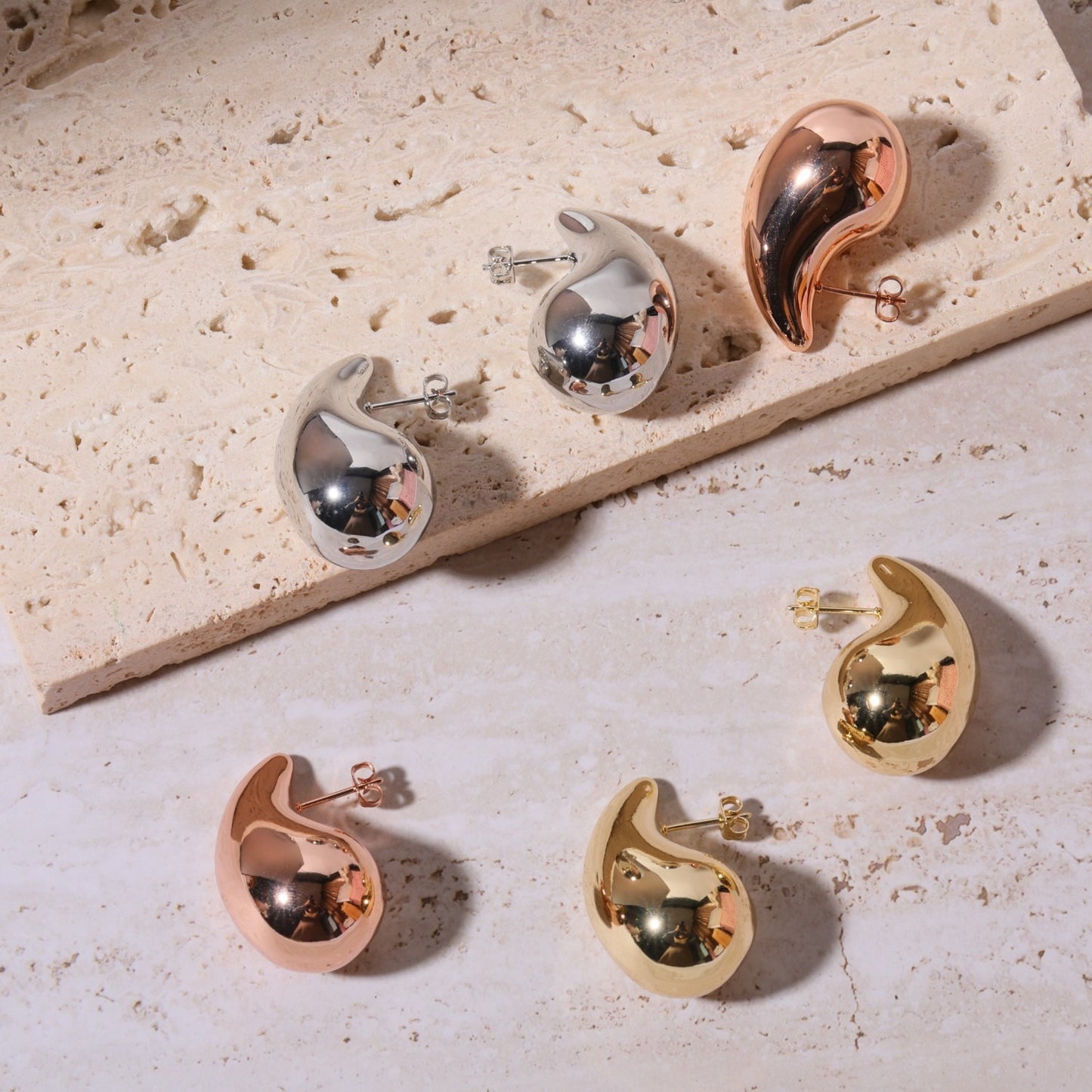Camille – Pendientes Geométricos Elegantes