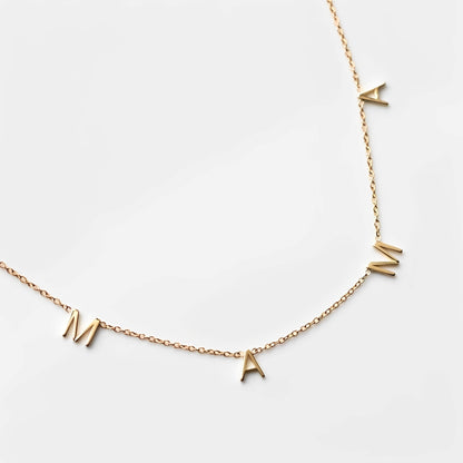Amara – Collar Clavícula “Mama” Elegante