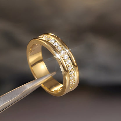 Sarah – Anillo Vintage en Zirconia Incrustada