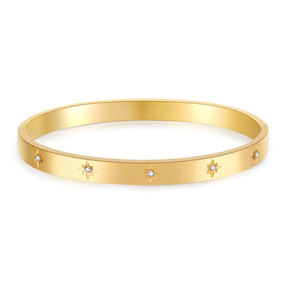 Mitena – Pulsera Minimalista con Efecto Brillante Moderno