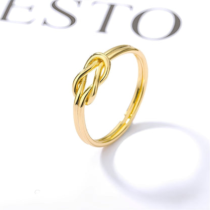 Matilda – Anillo Cruz Entretejida