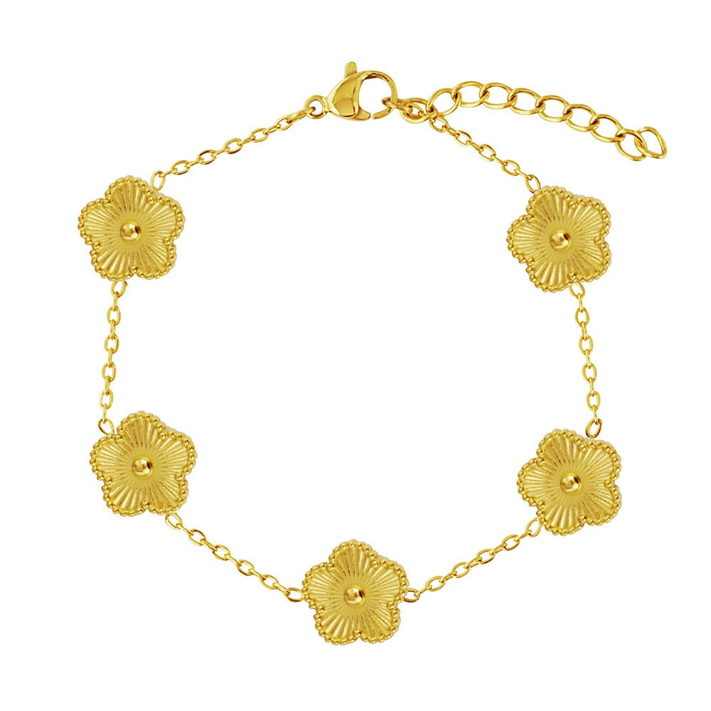 Marie – Pulsera Trébol con Estilo Elegante y Chic