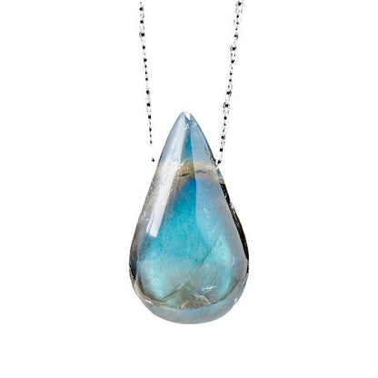 Clara – Collier Lagoon en Labradorita