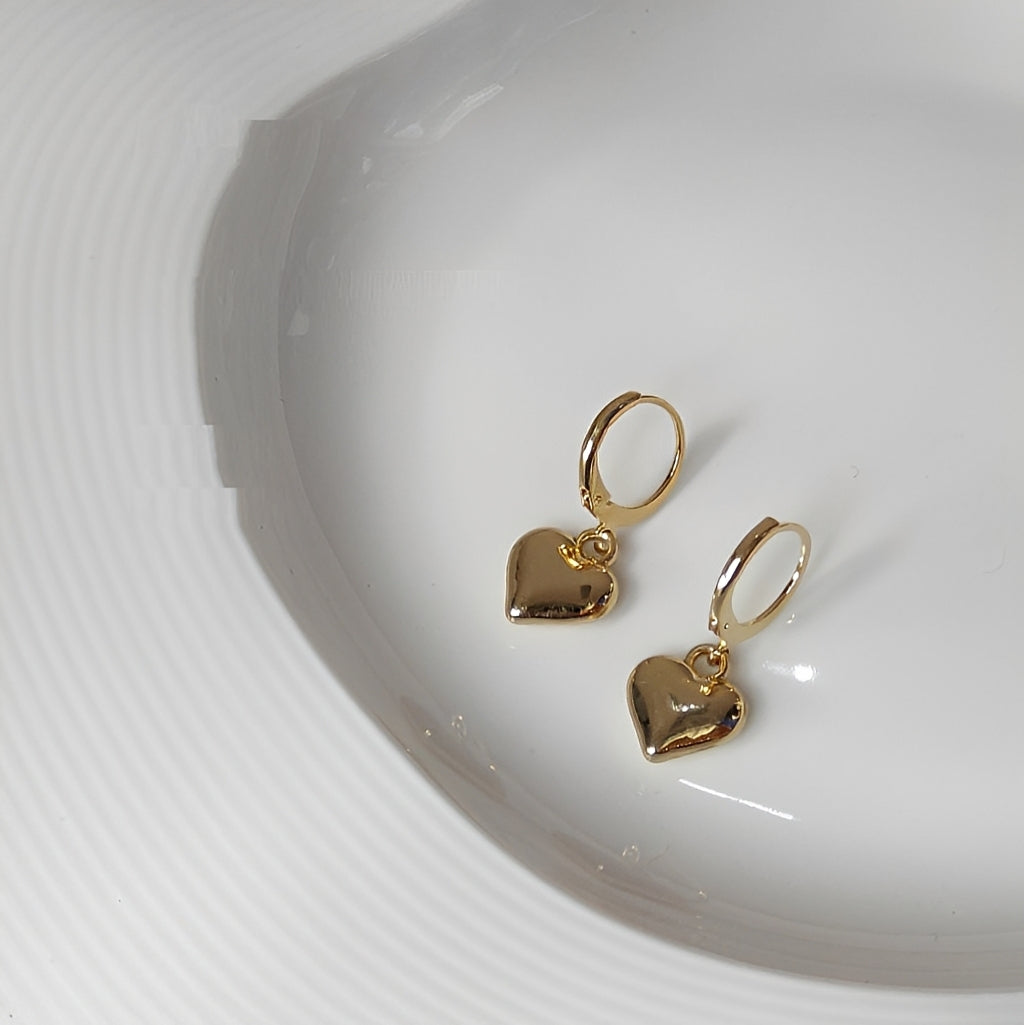 Amelie – Pendientes Corazón Elegantes
