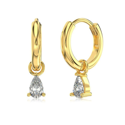 Elira – Pendientes de Gota Elegantes Estilo Lujo Ligero