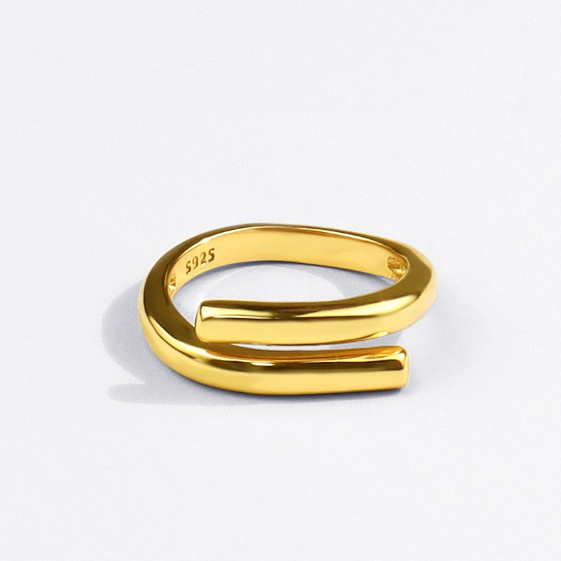 Cecilia – Anillo Grande Brillante e Irregular