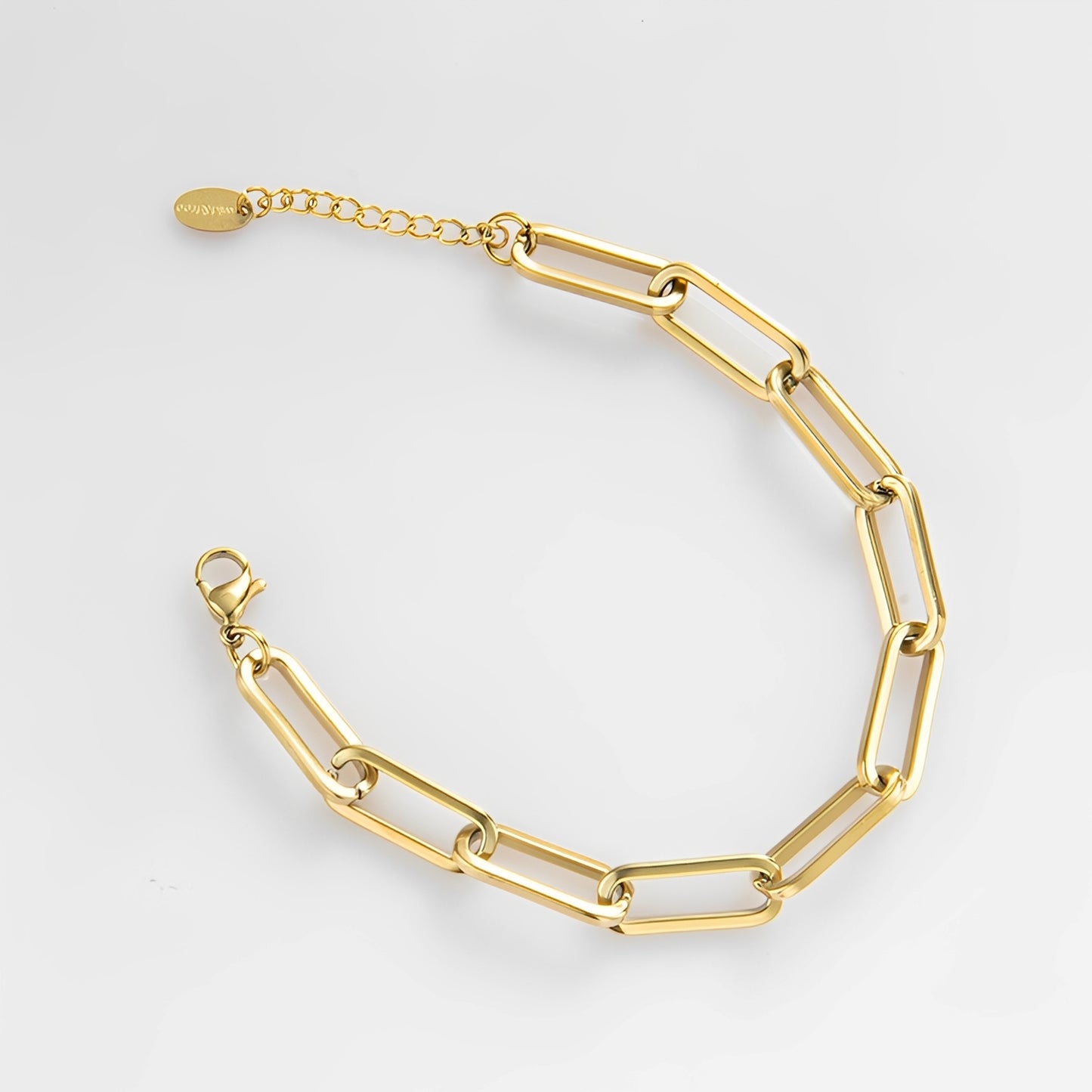 Leona – Pulsera Cadena con Cierre Elegante