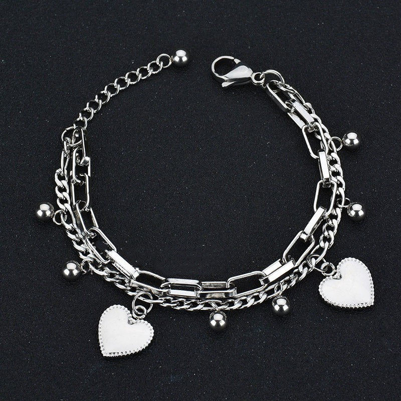 Yuna – Pulsera de Cadena Love Estilo Coreano