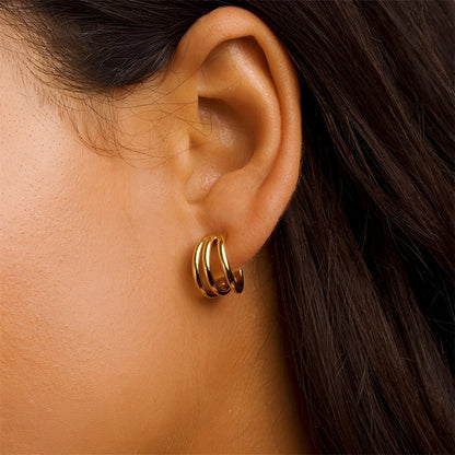 Zenaida – Pendientes Espiral Harmony Elegantes