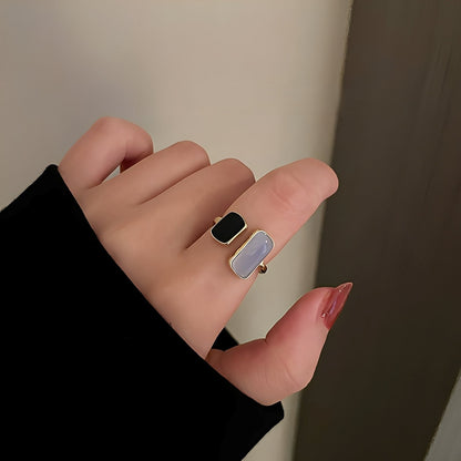Nerina – Anillo Aguamarina Envolvente