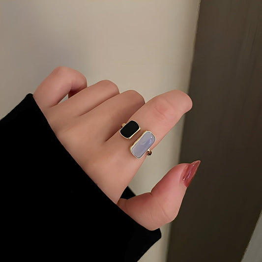 Nerina – Anillo Aguamarina Envolvente