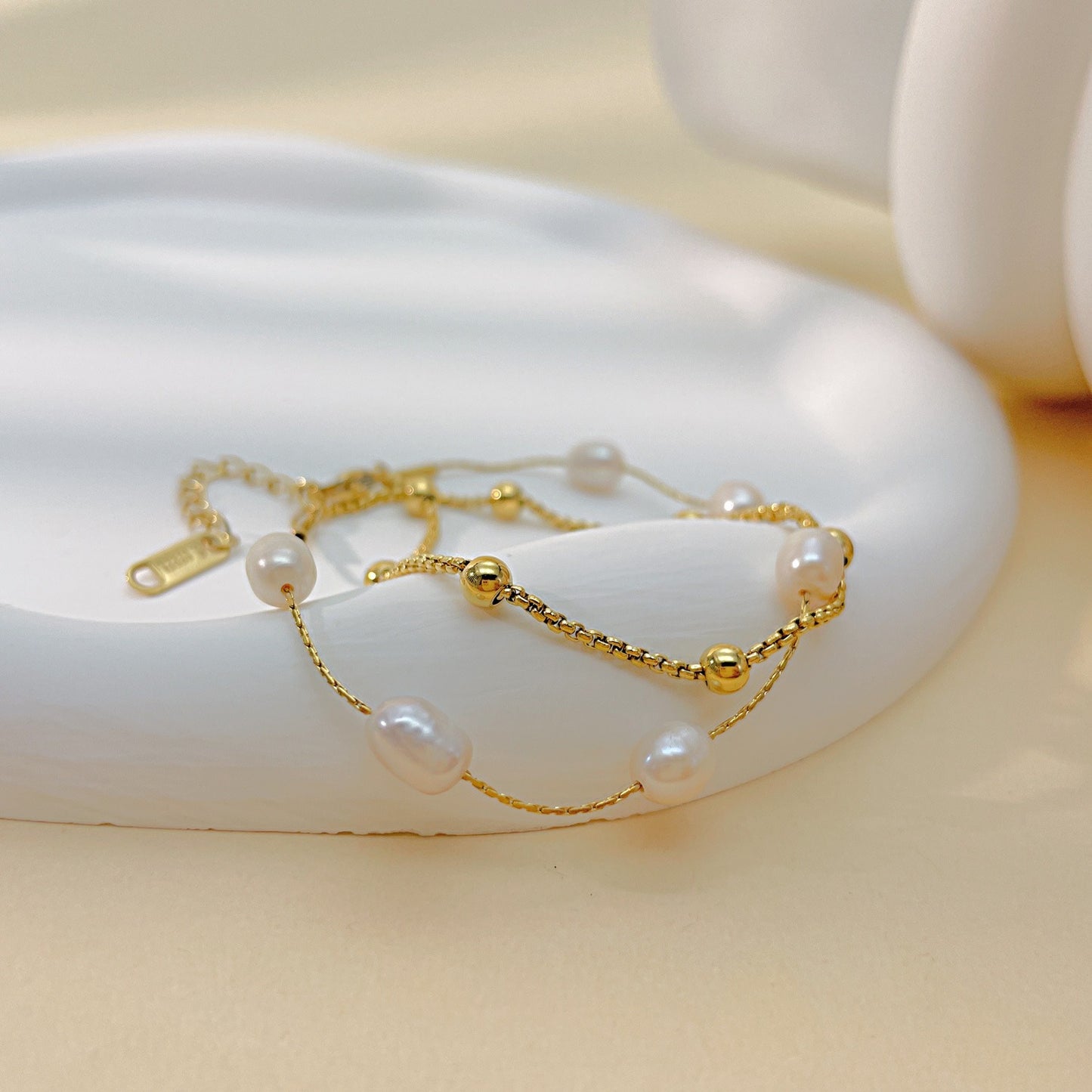 Vicky – Pulsera con Perlas Naturales