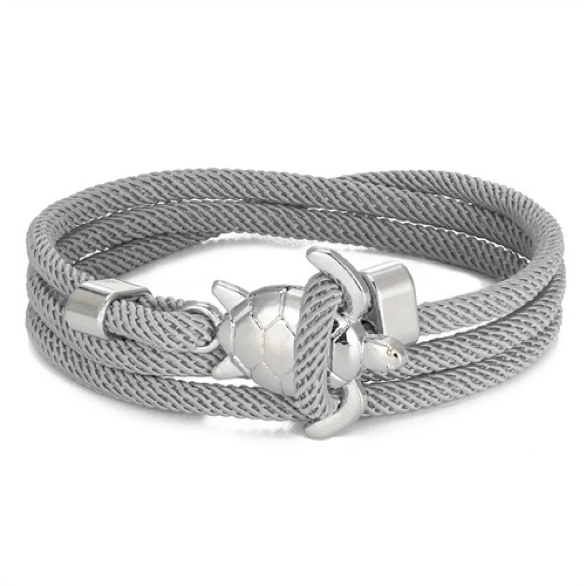 Pulsera Multicapa para Damas con Cierre de Tortuga y Estructura Trenzada