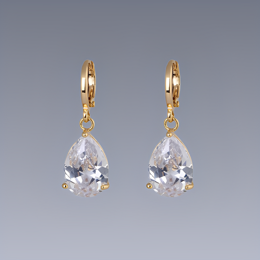 Nori – Pendientes Elegantes Piedra & Oro