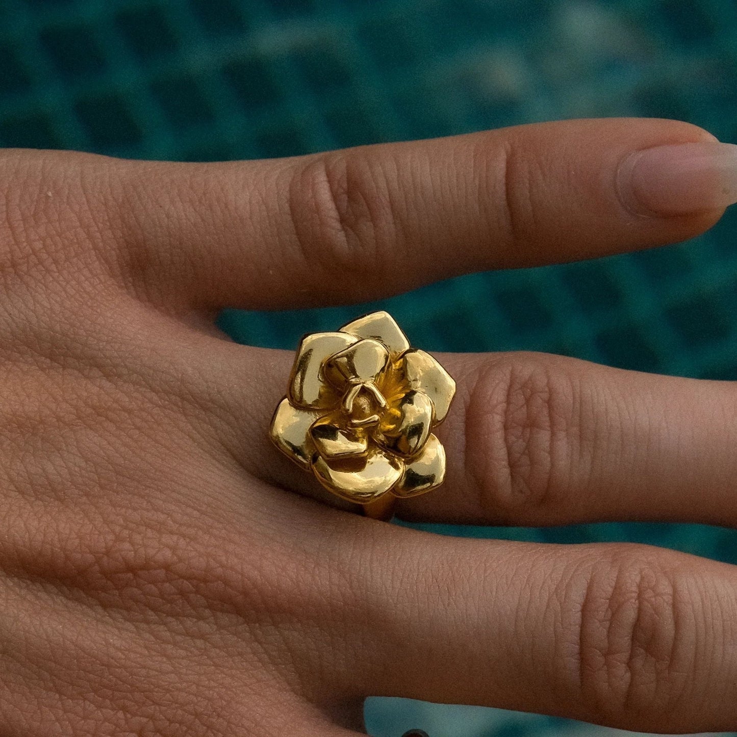 Georgia – Anillo de Acero Inoxidable Diseño Moderno