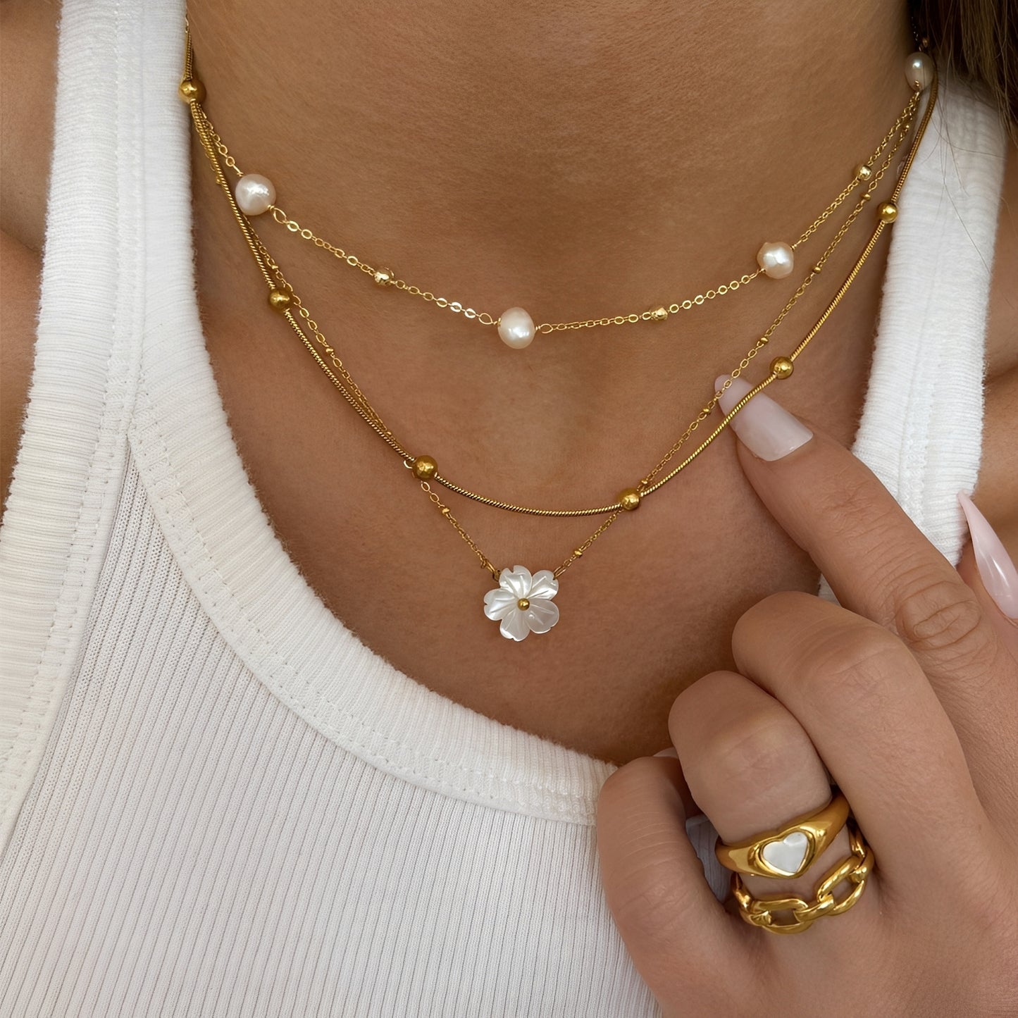 Elena – Collar Choker de Acero Inoxidable Simple y Versátil