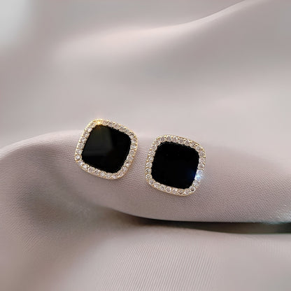Catherine – Bisutería de Onyx y Diamantes Eternos